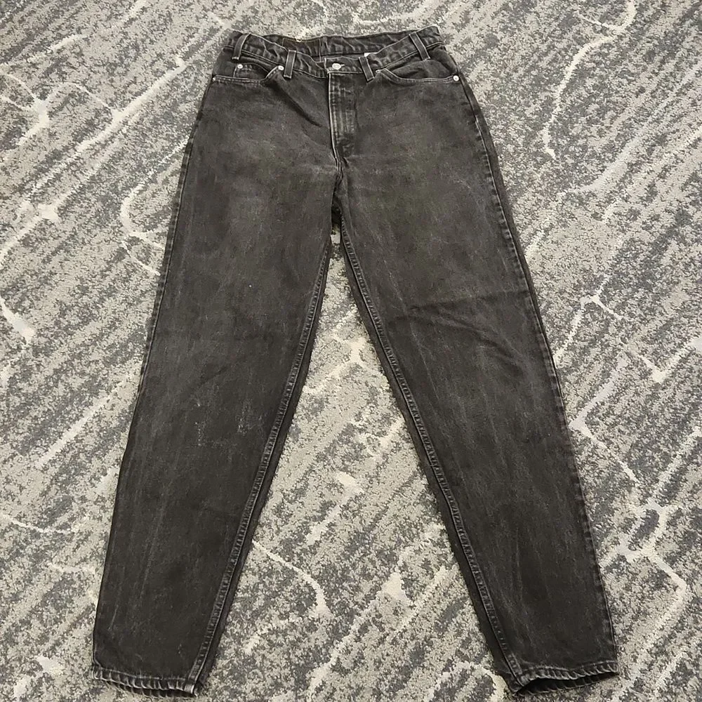 Vintage 1995 Levi's 560 Loose Fit Tappered Leg Orange Tab Denim Jeans 33 x 34